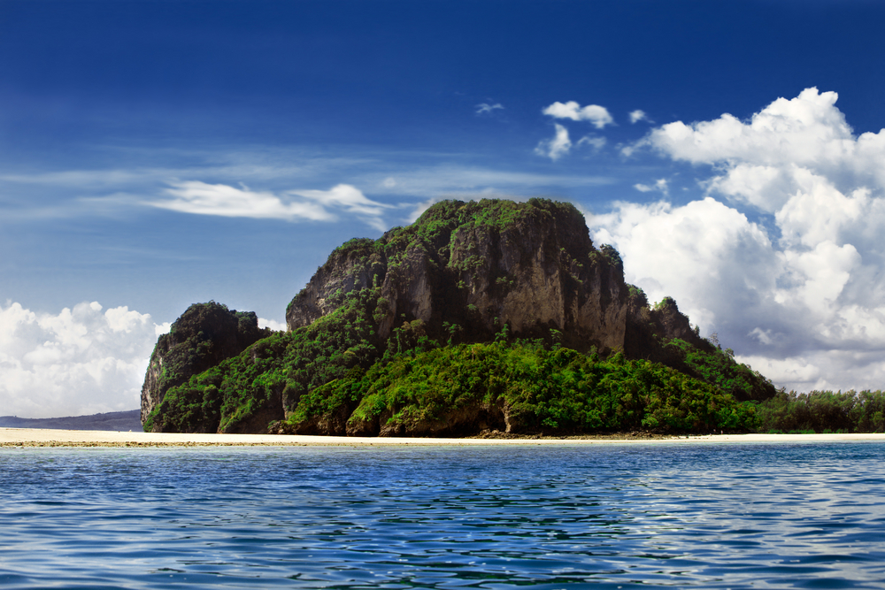 An abandoned island